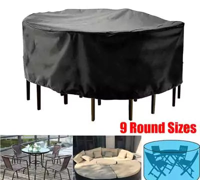elastic outdoor table covers round