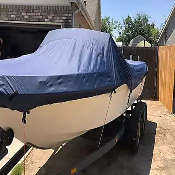 16 foot boat cover for a bass and ski boat
