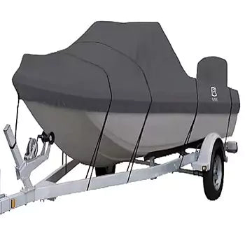 Tri hull Boat Cover 18 Ft 600d